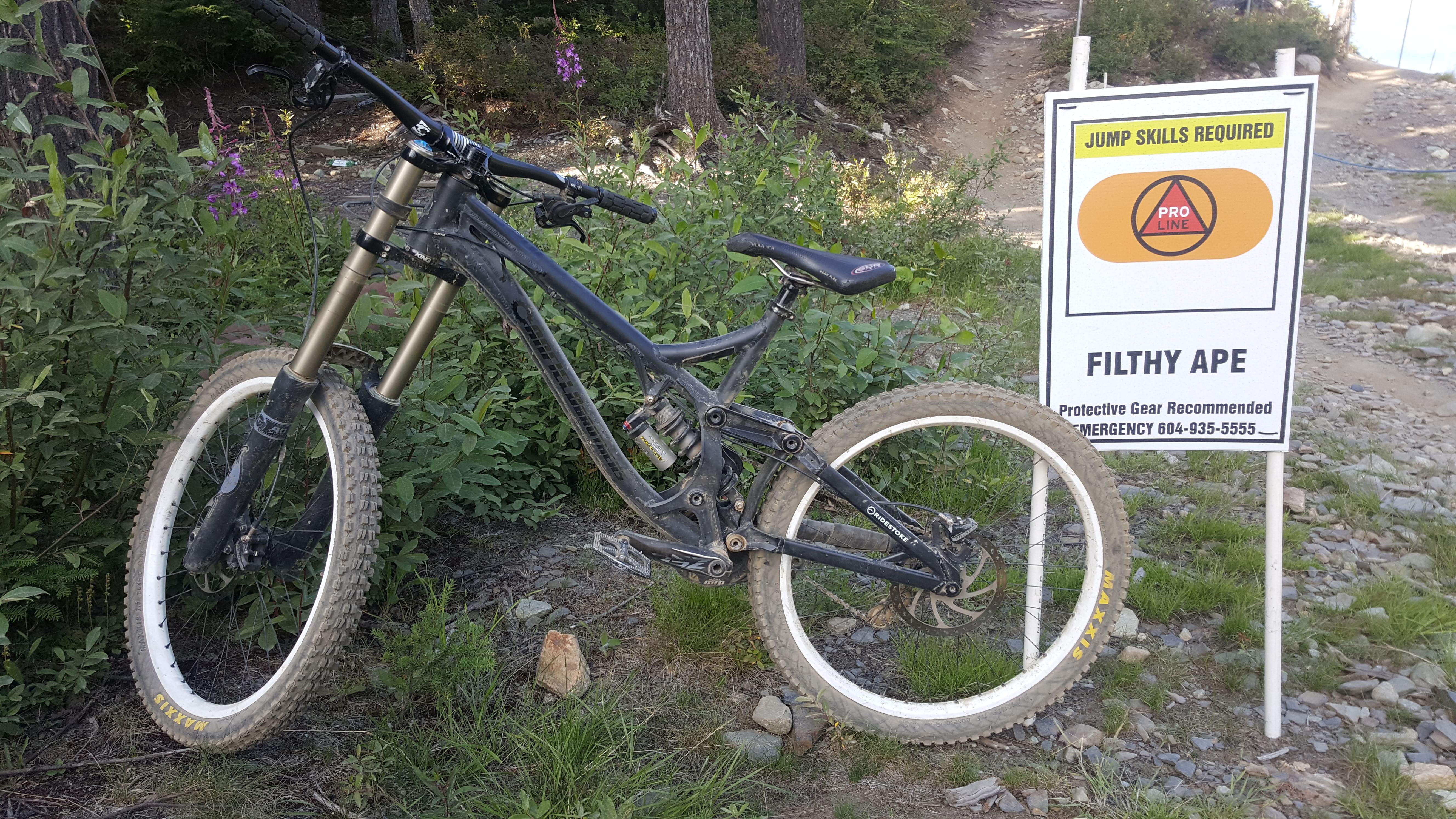 Filthy Ape Whistler Bike Park
