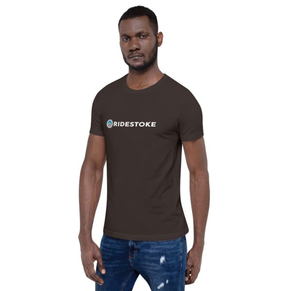 unisex premium t shirt brown left front 60b9162260425